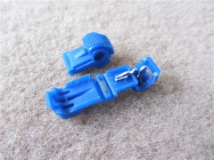 Pin 1 fil 1 fil bleu auto-dépouille électrique Tap 3M 952 Connecteur