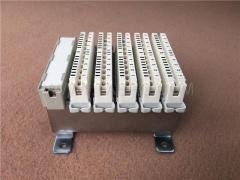 50 paires de Krone LSA plus bloc de module de déconnexion avec clip d'étiquette