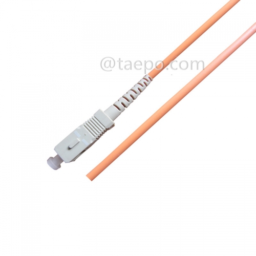 3 mm multimode OM2 simplex SC UPC Fiber optic Cable Pigdail