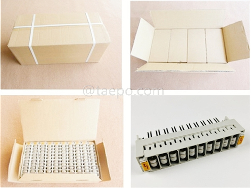 Images d'emballage pour magazine de protection contre les surtensions 3 pôles pour 10 paires