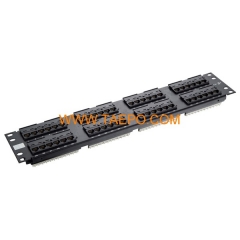 48 ports panneau de raccordement CAT5E RJ45