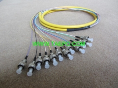 12 fibres FC / UPC fibre optique fanout pigtail