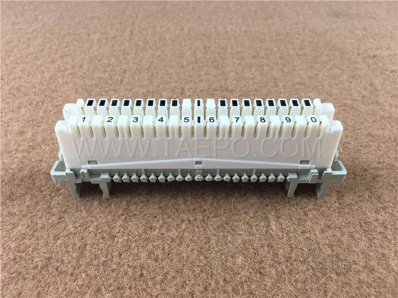 Module de déconnexion à profil LSA 10 paires