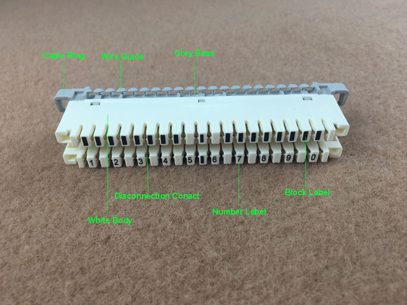 illustration pour module de déconnexion LSA 10 paires