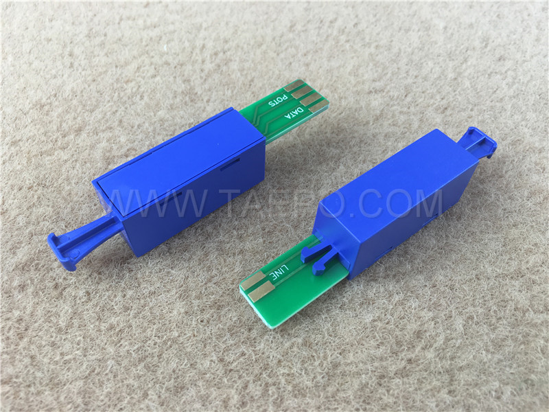 Diviseur MDF ADSL2+ sur POTS pour bloc terminal répartiteur à 72 ports