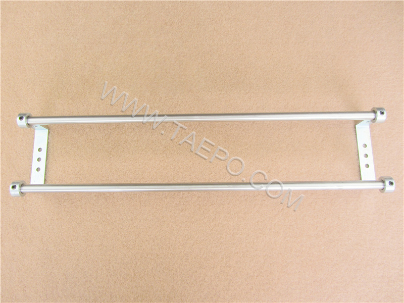 Cadre profilé LSA pour 10 paires, dimensions 485x117x61 mm