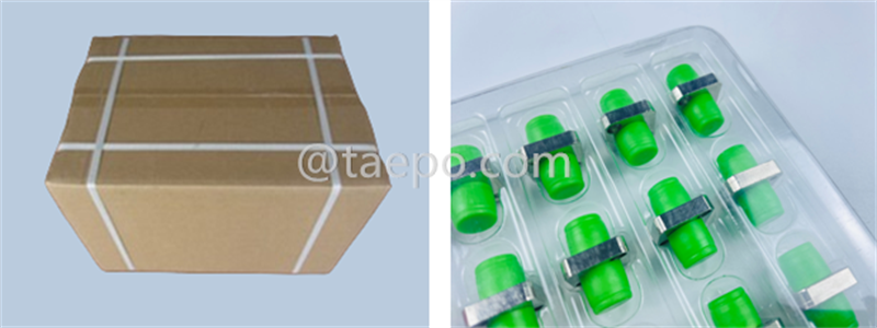 Packing Pictures for Singlemode simplex square FC APC Fiber optic adapter