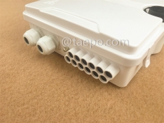 Outdoor 12 fibres FTTH SC FDB FIBER OPTIC DISTRIBUTION