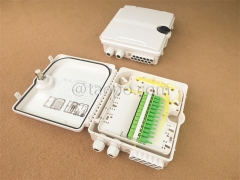 Outdoor 12 fibres FTTH SC FDB FIBER OPTIC DISTRIBUTION