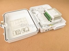 Boîte FSB Splitter Fiber Splitter de 16 fibres extérieures avec cassette PLC Splipteurs