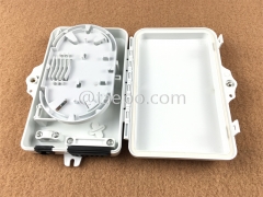 Boîtier en plastique extérieur 6 ports FTTH Fiber Terming FTB Box avec adaptateur SC et queue de cochon