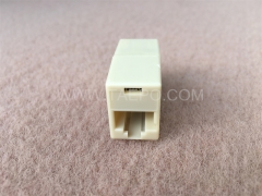 Coupleur en ligne RJ45 à RJ45 UTP 8P8C CAT5E à 180 degrés