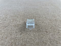 Prise modulaire CAT6A RJ45 8P8C UTP pour connecter des équipements de télécommunications