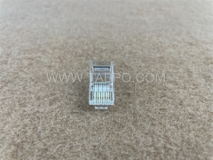 Prise modulaire CAT6A RJ45 8P8C UTP pour connecter des équipements de télécommunications