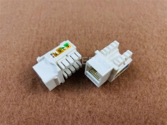 Prise Keystone RJ45 UTP 90 degrés non blindée CAT 6 à bon prix