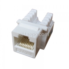 Prise Keystone RJ45 UTP 90 degrés non blindée CAT 6 à bon prix