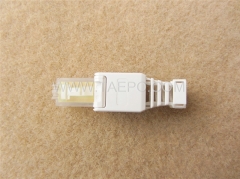 Connecteurs modulaires CAT5E RJ45 8P8C UTP sans outil