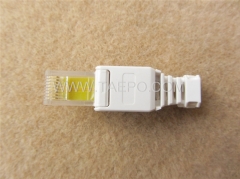 Connecteurs modulaires CAT5E RJ45 8P8C UTP sans outil