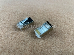 fiche CAT6 RJ45 8P8C STP modulaire