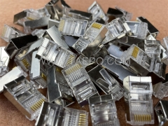 fiche CAT6 RJ45 8P8C STP modulaire