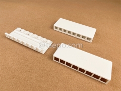 Boîte de surface 8 ports, CAT5E, RJ45, 8P8C, UTP, 190x74x28 mm, style AP, sans jack Keystone