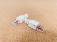 Connecteur modulaire réseau CAT6 RJ45 8P8C UTP sans outil