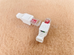 Connecteur modulaire réseau CAT6 RJ45 8P8C UTP sans outil