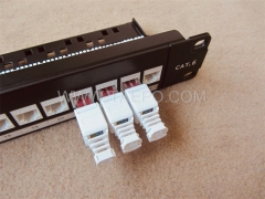 Connecteur modulaire réseau CAT6 RJ45 8P8C UTP sans outil