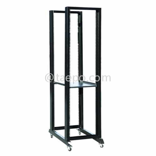 Rack serveur à cadre ouvert 4 poteaux 42U 19 pouces