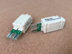 Filtre passe-bas double ADSL/POTS pour module de déconnexion LSA