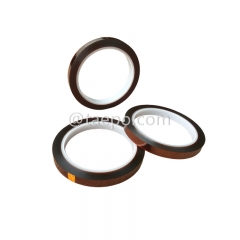 0.08mm thickness 5mm to 30mm width 33mts length kapton high temperature polyimide tape