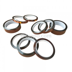 0.08mm thickness 5mm to 30mm width 33mts length kapton high temperature polyimide tape