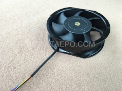 Ventilateur axial à roulement à billes 48 V 4 fils CC