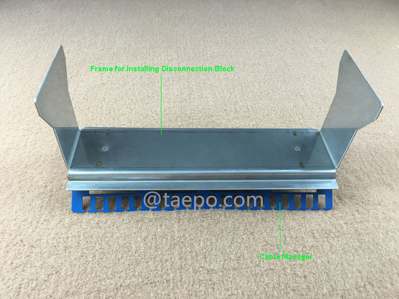 Images illustratives pour cadre de montage arrière 200 paires pour bloc de déconnexion MDF ID3000
