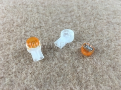 Connecteur d'épissure UY2, 2 fils, conducteur de 0,4 à 0,9 mm, isolation maximale 2,08 mm, double broche, rempli de gel