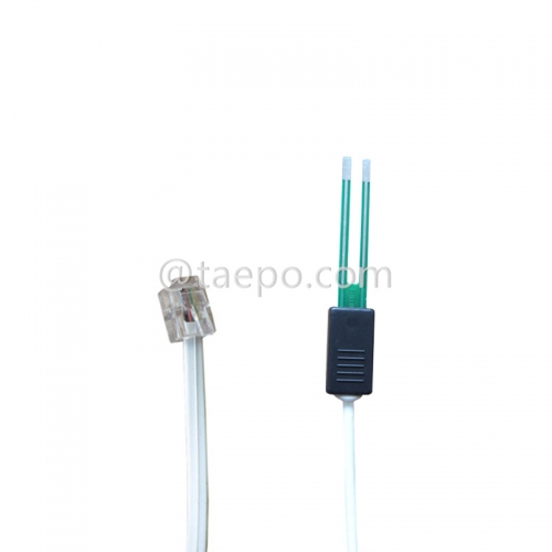 Cordons de test SM 2 pôles, avec fiche de test vers prise modulaire 6P2C pour bloc de déconnexion MDF 71 #TP-1401-100, 1,5 m