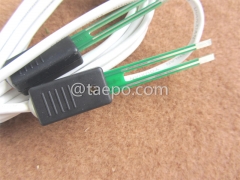Cordon de connexion SM 4 pôles, avec fiche de test à fiche de test pour bloc de déconnexion MDF 71 #TP-1401-100, 1,5 m