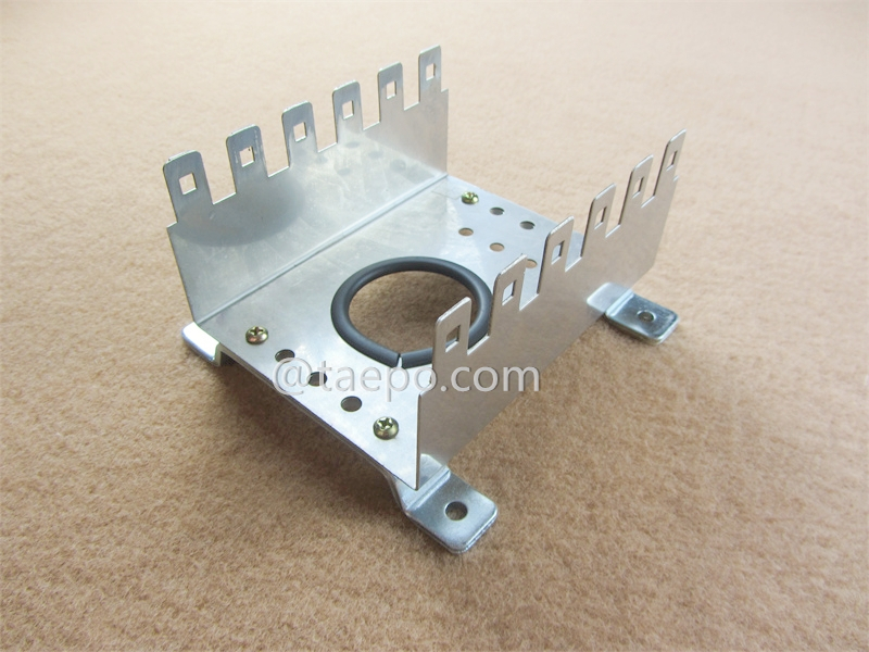 Cadre de montage arrière LSA de 10 paires, 6 voies, têtes de câble pour baies étroites 80