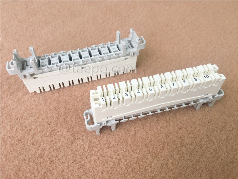 Module de déconnexion 10 paires LSA profil haute bande