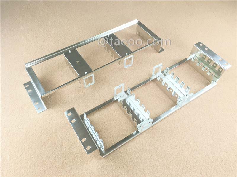 Cadre de montage en rack LSA 10 paires, 15 voies, acier inoxydable
