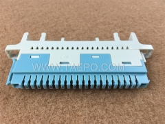 Module de connexion à profil super compact 10 paires avec guide-fil