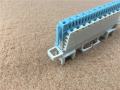 Module de connexion à profil super compact 10 paires avec guide-fil