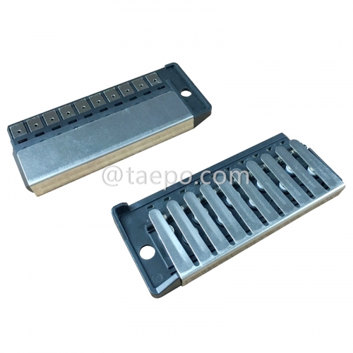 Magazine de protection contre les surtensions pour 5 paires pour bloc de déconnexion MDF 71 #TP-1401-100, avec parafoudre GDT à 2 pôles