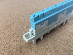 Module de connexion à profil super compact 10 paires avec guide-fil