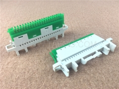 Module de connexion à profil super compact 10 paires avec guide-fil
