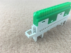 Module de connexion à profil super compact 10 paires avec guide-fil