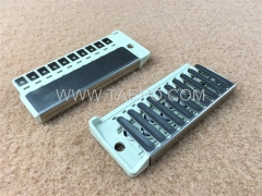 Magazine de protection contre les surtensions pour 5 paires pour bloc de déconnexion MDF 71 #TP-1401-100, avec parafoudre GDT à 2 pôles