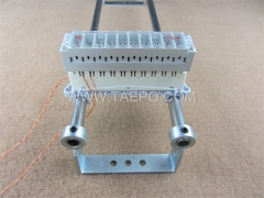 Magazine de protection contre les surtensions pour 10 paires et 3 pôles pour module LSA haute bande #TP-1205-10P, sans parafoudre GDT