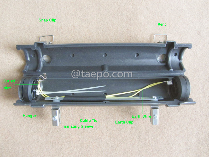 Illustrations pour 50 paires de boîtiers d'antenne en cuivre