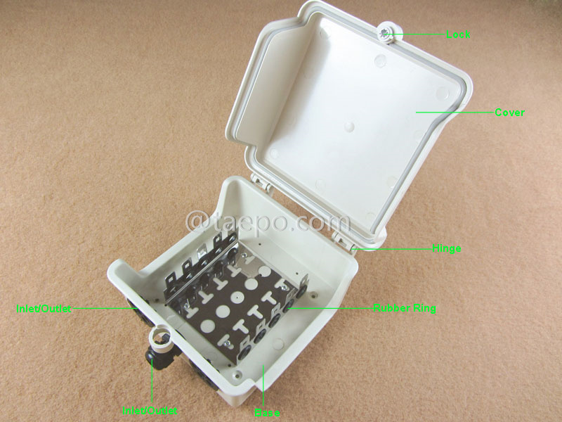 Images illustratives pour boîte de distribution extérieure pour 50 paires pour module LSA